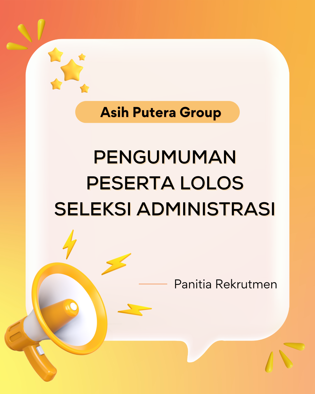 Pengumuman
